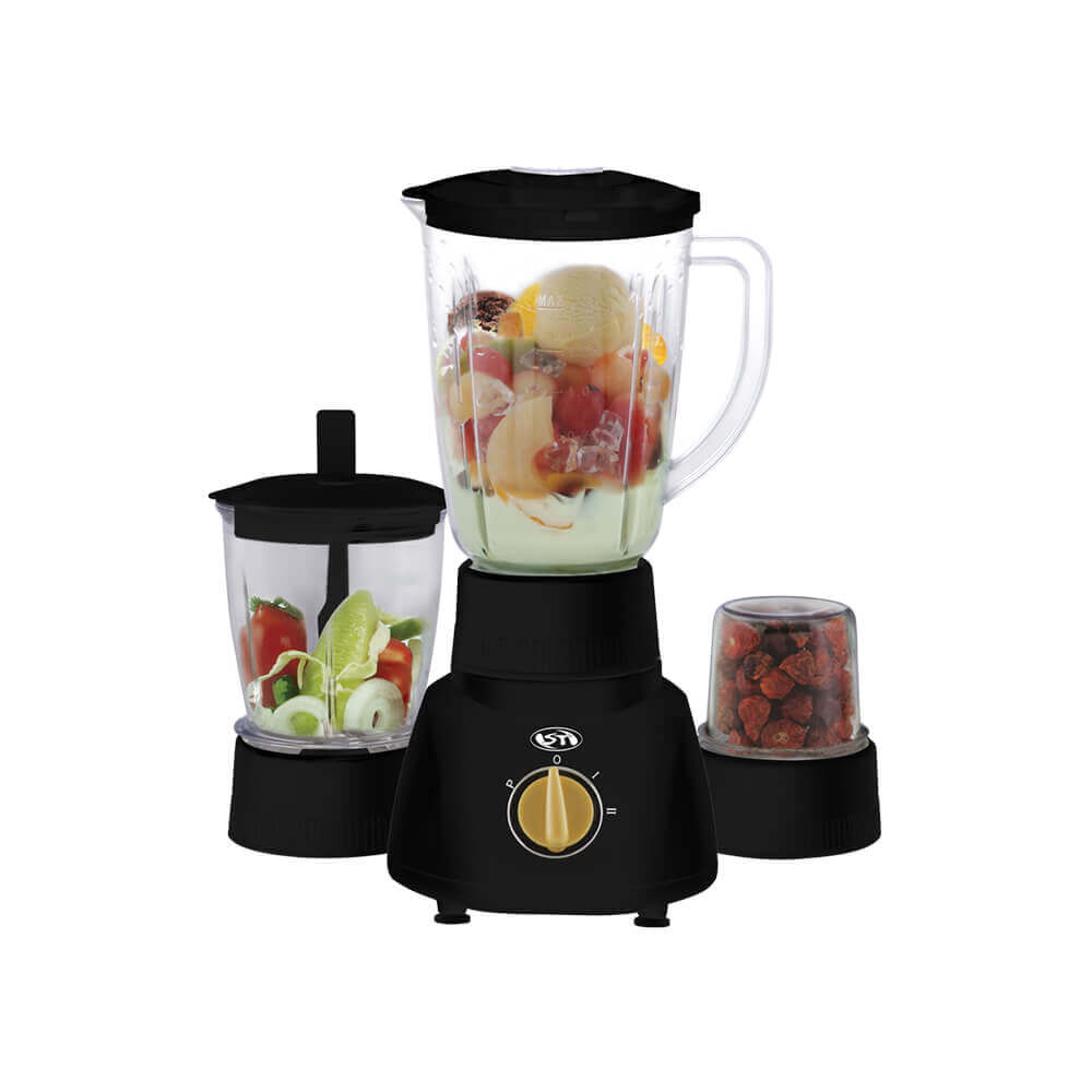 ST BLENDER/ GRINDER/ CHOPPER 3 IN 1 Model: STB-1202 B