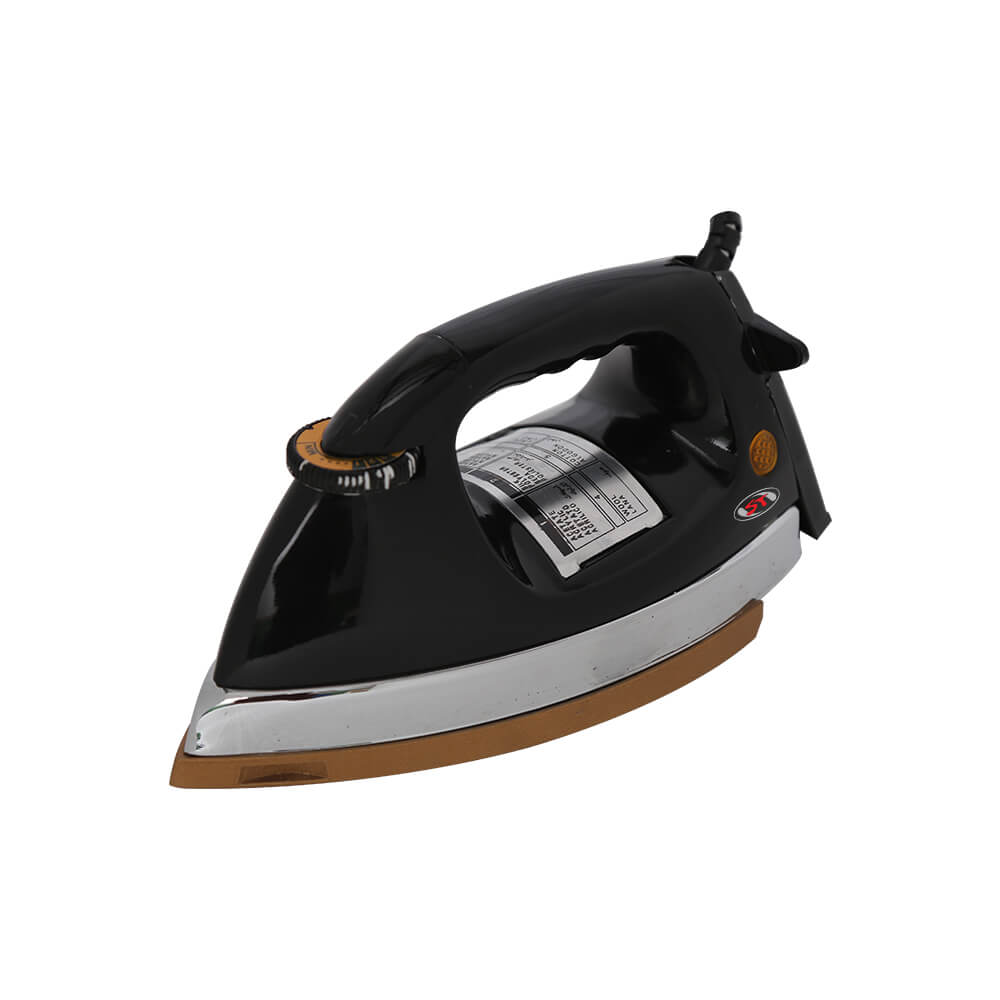 ST HEAVY WEIGHT IRON 6lb GOLDEN PLATE BLACK HANDLE Model: STI-325 B